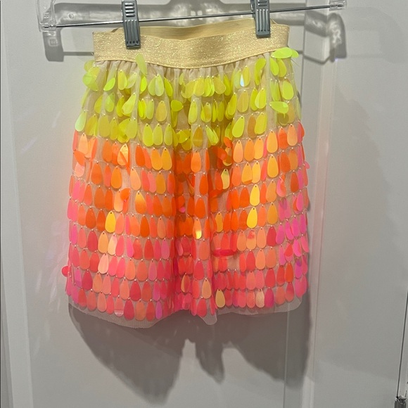 Girls Colorful Sequin Skirt, Size 4-5 - Picture 2 of 4